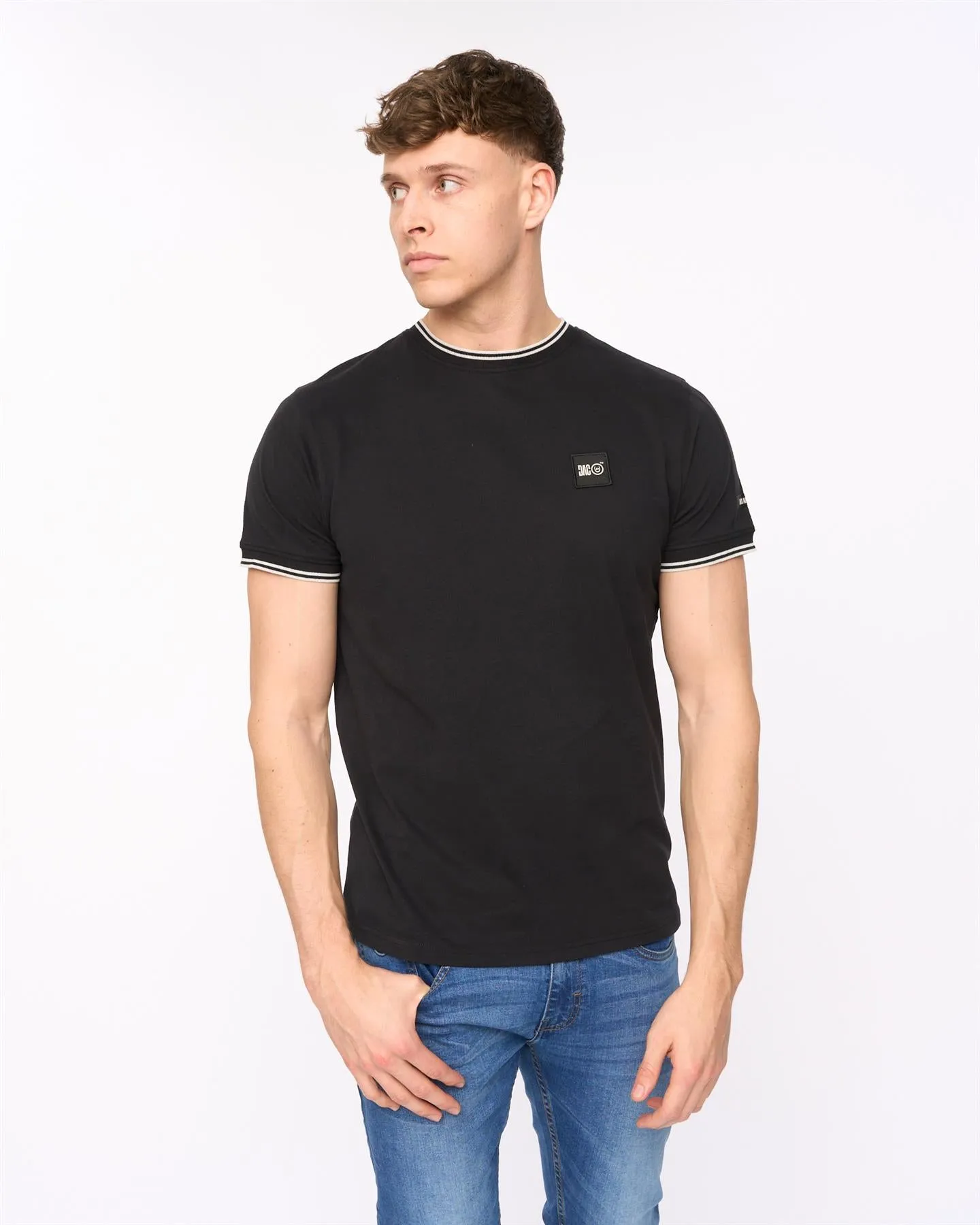 Mens Wrentham T-Shirt Black sold by Brand Corner product image thumbnail 5