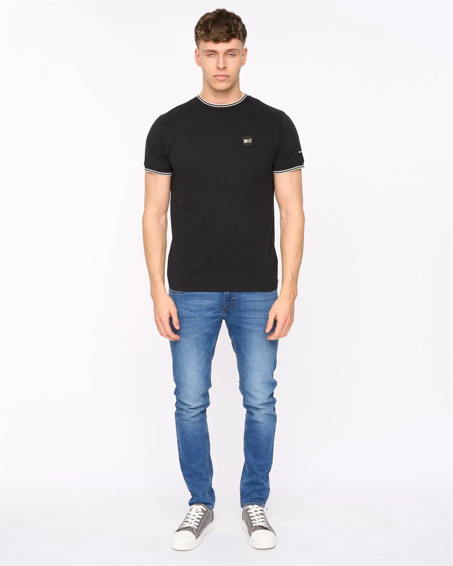 Mens Wrentham T-Shirt Black sold by Brand Corner product image thumbnail 2
