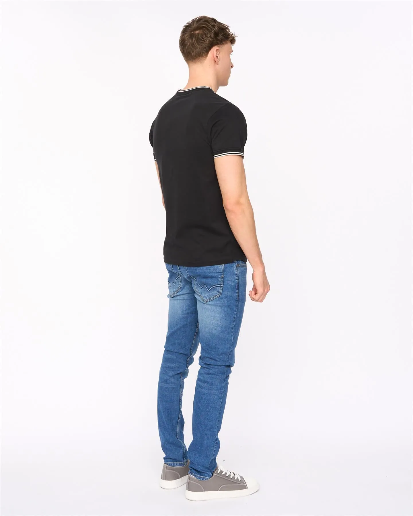 Mens Wrentham T-Shirt Black sold by Brand Corner product image thumbnail 3