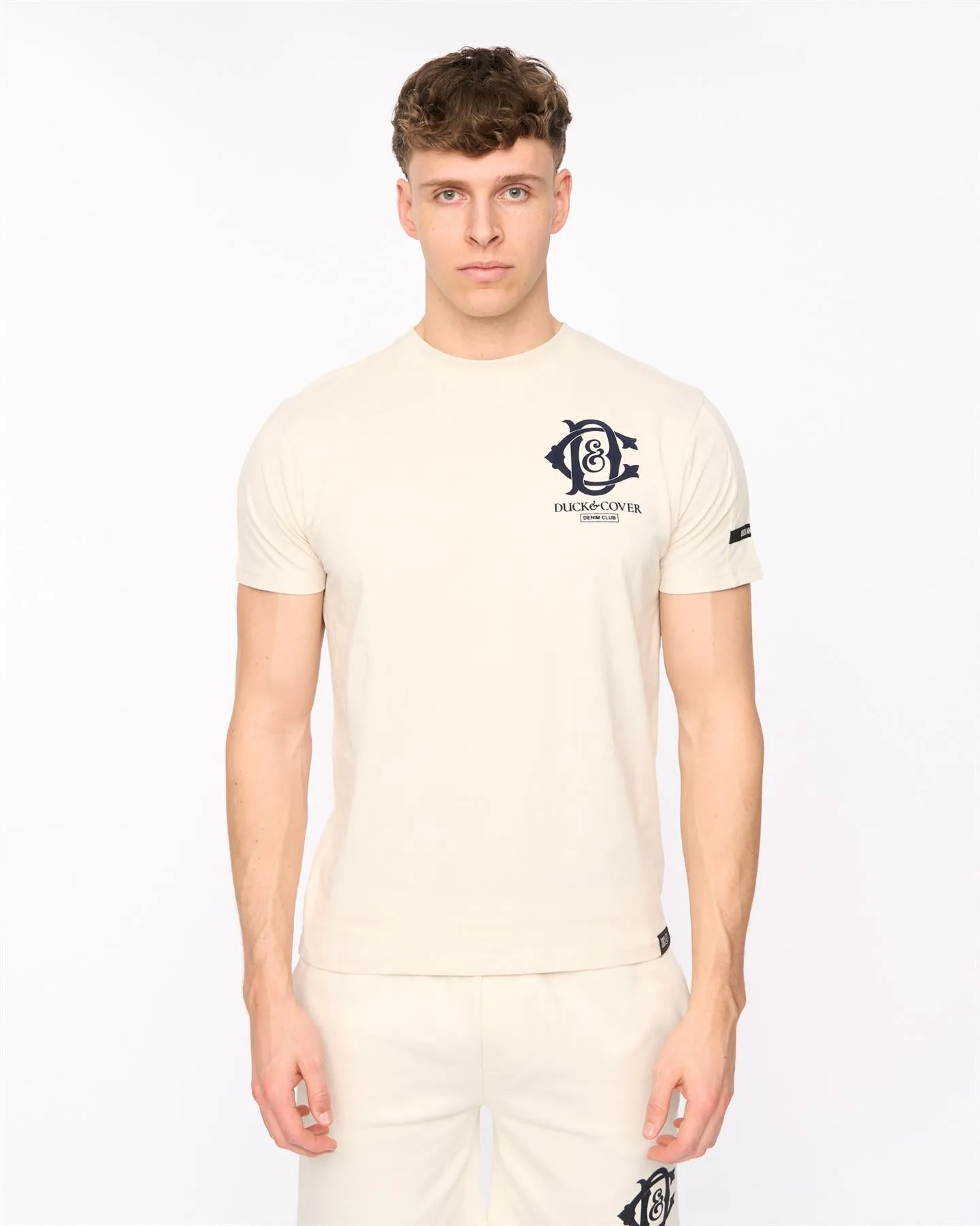 Mens Randolph T-Shirt Light Stone sold by Brand Corner