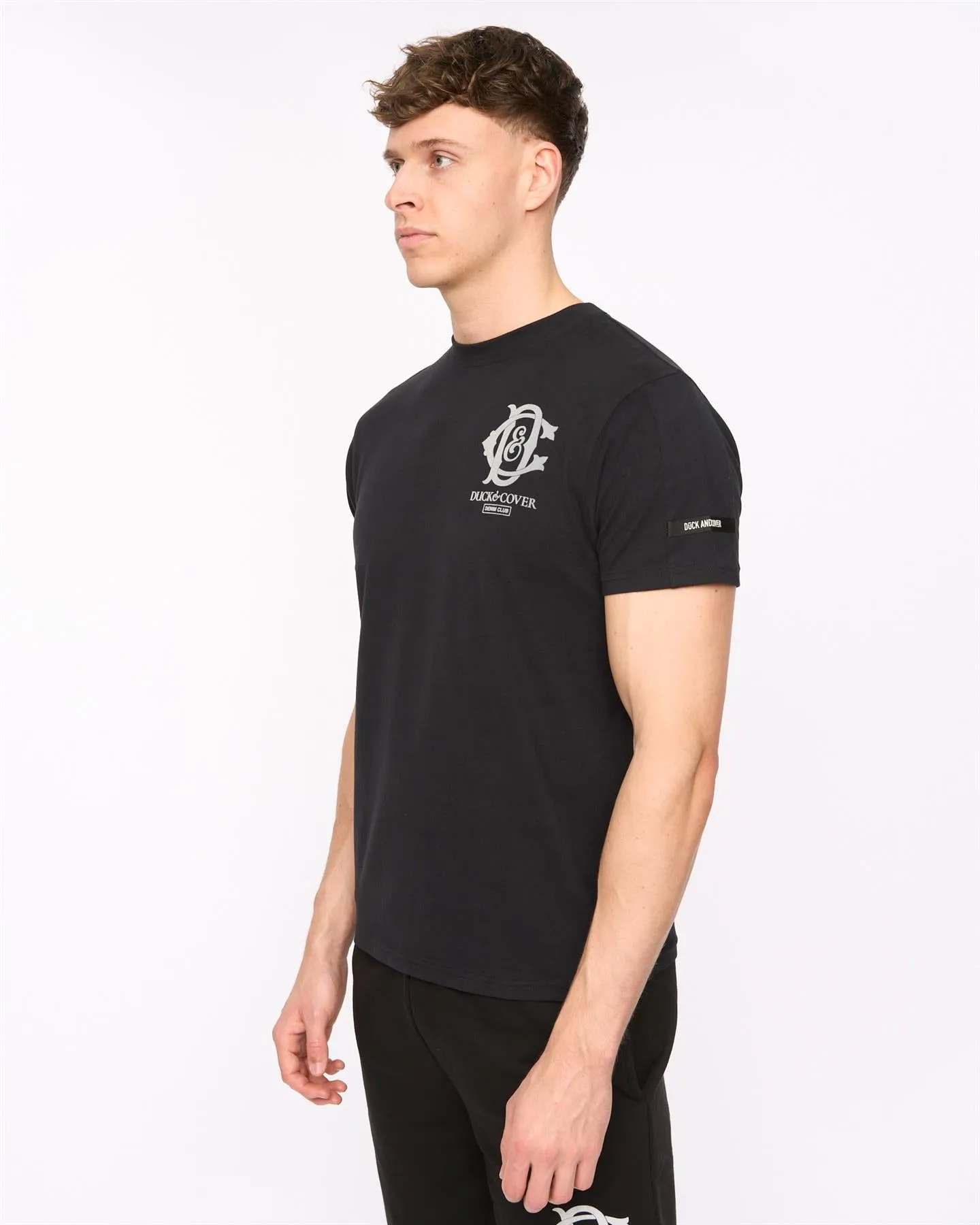 Mens Randolph T-Shirt Black sold by Brand Corner product image thumbnail 2