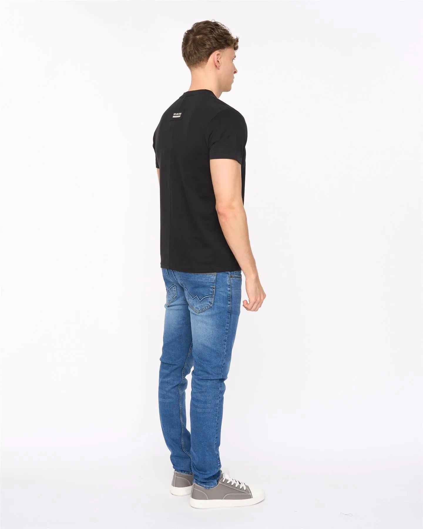 Mens Stoneham T-Shirt Black sold by Brand Corner product image thumbnail 4