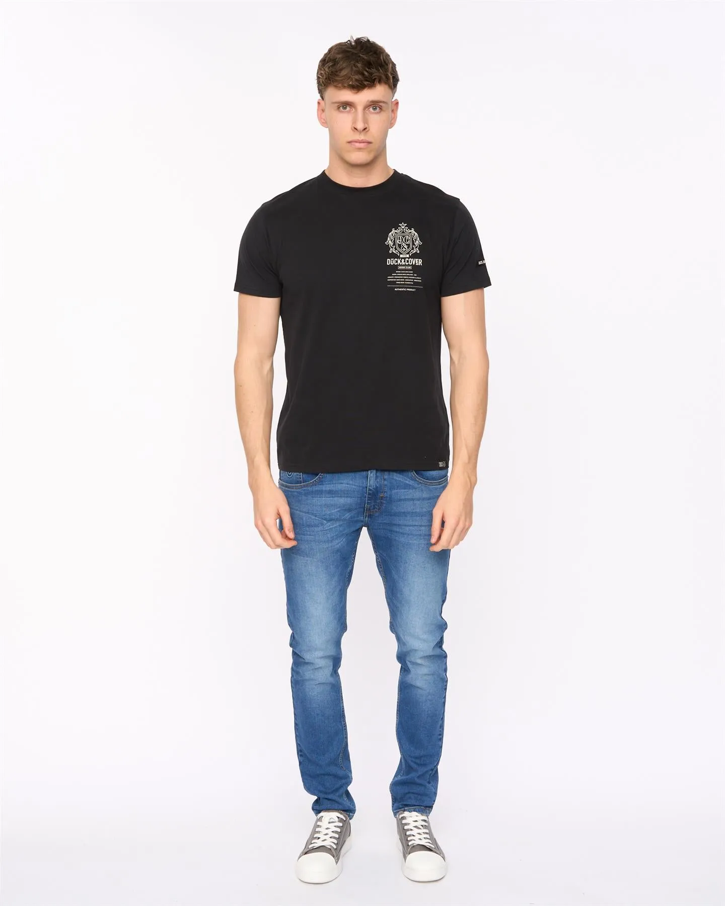 Mens Stoneham T-Shirt Black sold by Brand Corner product image thumbnail 3