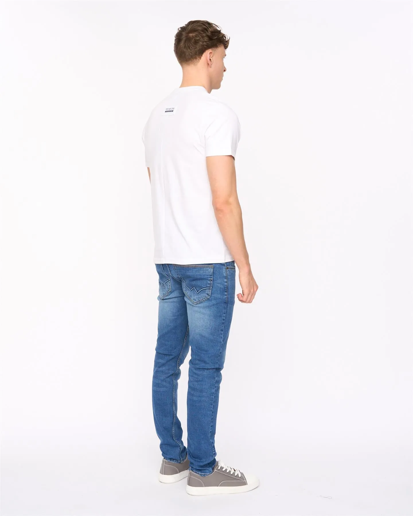 Mens Stoneham T-Shirt White sold by Brand Corner product image thumbnail 4