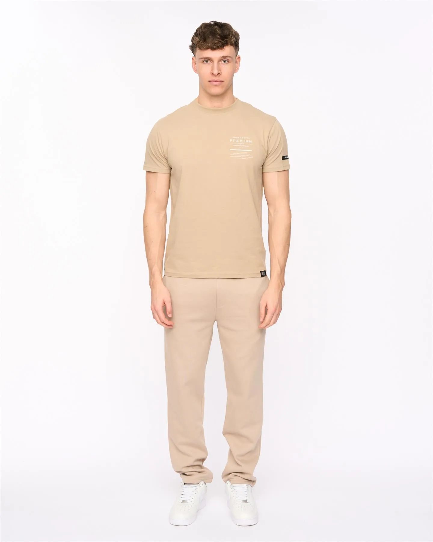 Mens Rayland T-Shirt Stone sold by Brand Corner product image thumbnail 3