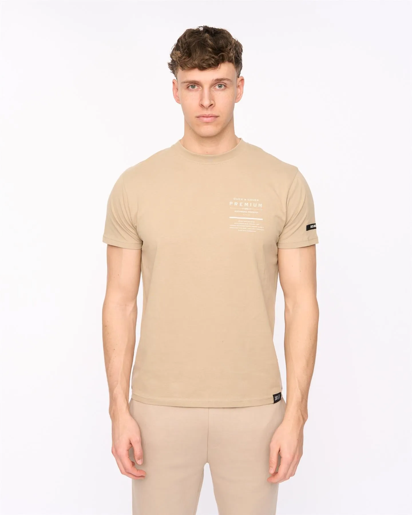 Mens Rayland T-Shirt Stone sold by Brand Corner