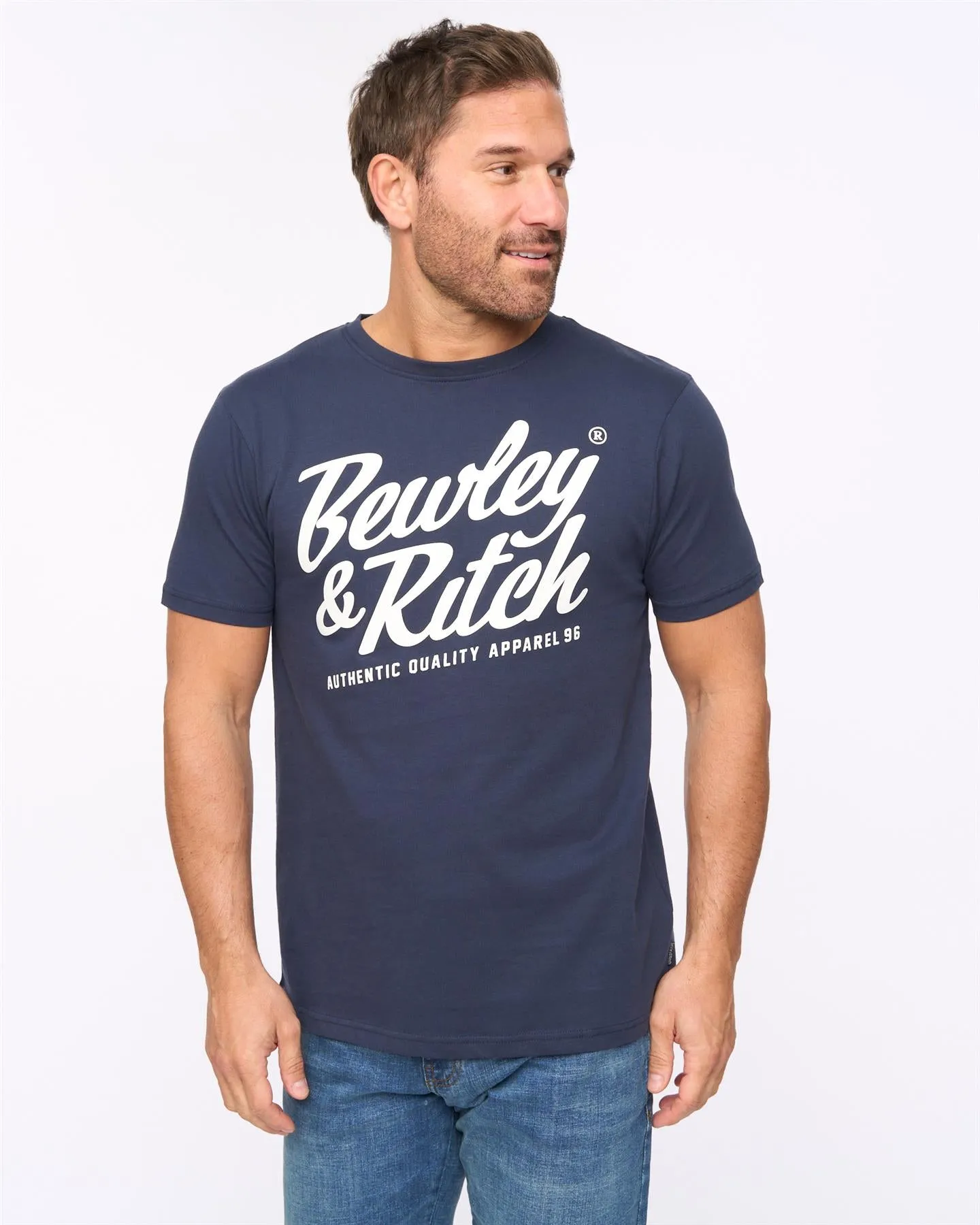 Mens Harlings T-Shirt Navy sold by Brand Corner product image thumbnail 2