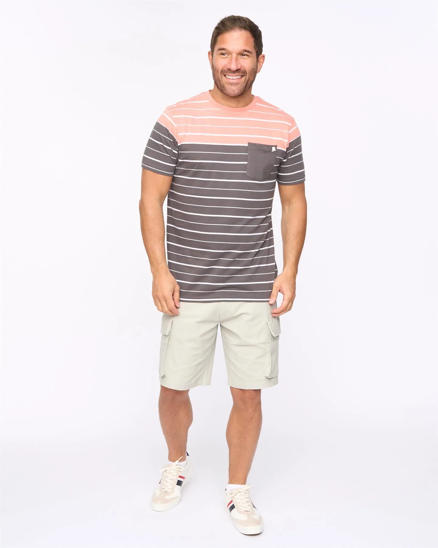 Mens Blaydon T-Shirt Charcoal sold by Brand Corner product image thumbnail 3