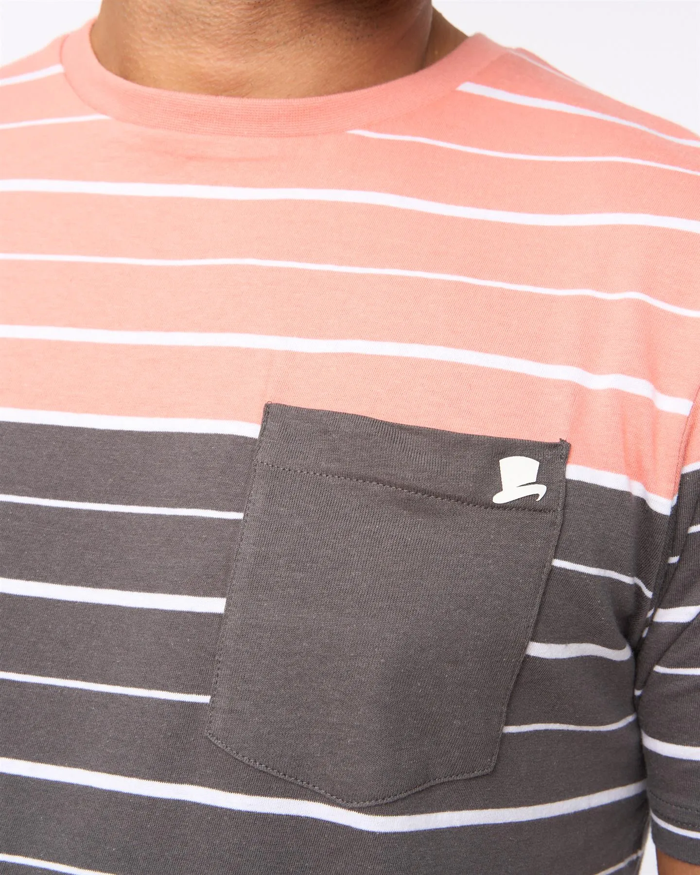 Mens Blaydon T-Shirt Charcoal sold by Brand Corner product image thumbnail 5