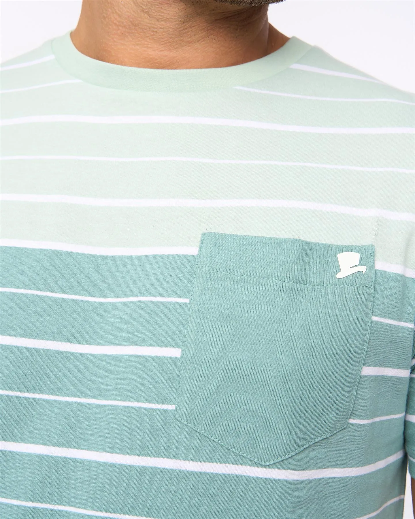 Mens Blaydon T-Shirt Teal sold by Brand Corner product image thumbnail 5