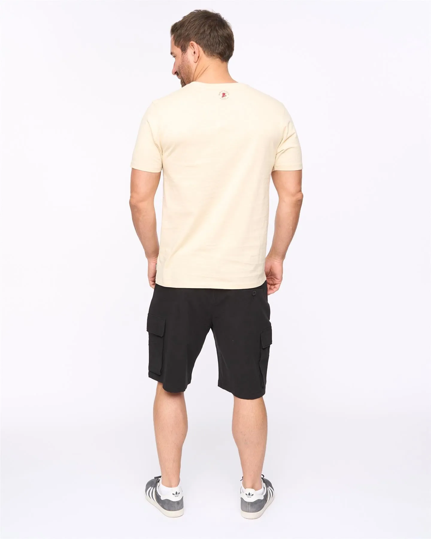 Mens Kinson T-Shirt Stone sold by Brand Corner product image thumbnail 4