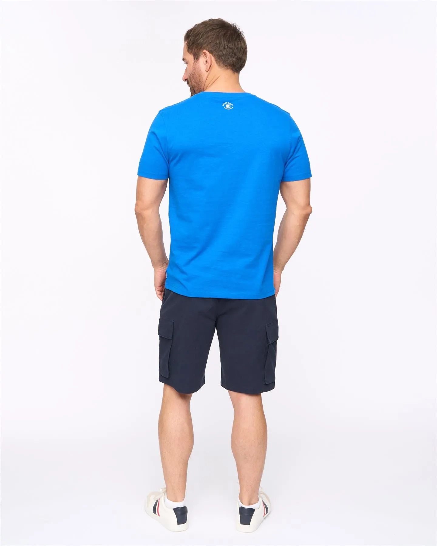 Mens Kinson T-Shirt Mid Blue sold by Brand Corner product image thumbnail 4