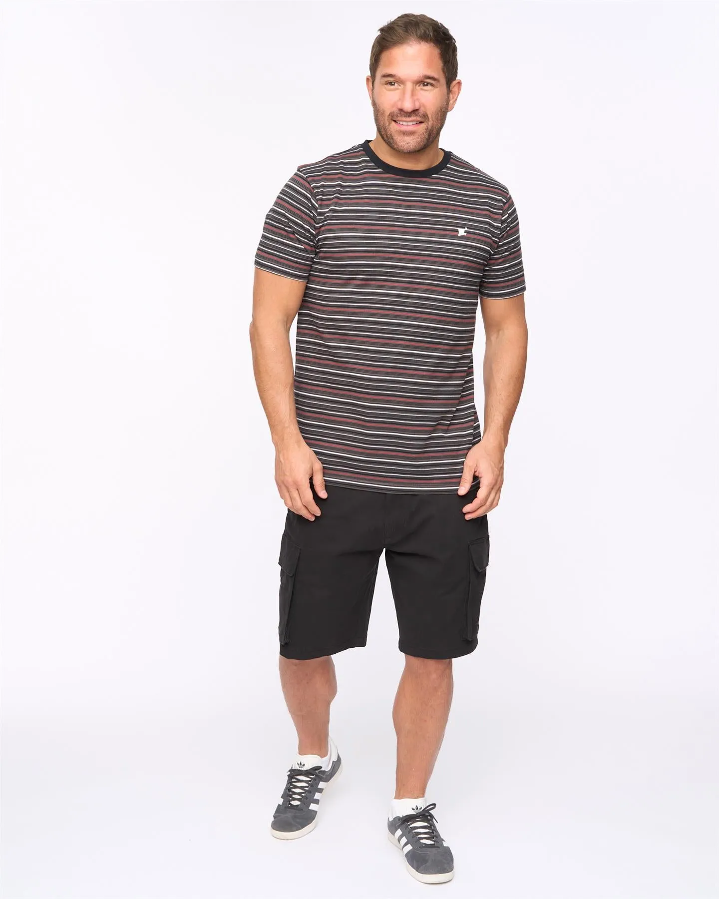 Mens Packham T-Shirt Charcoal sold by Brand Corner product image thumbnail 3