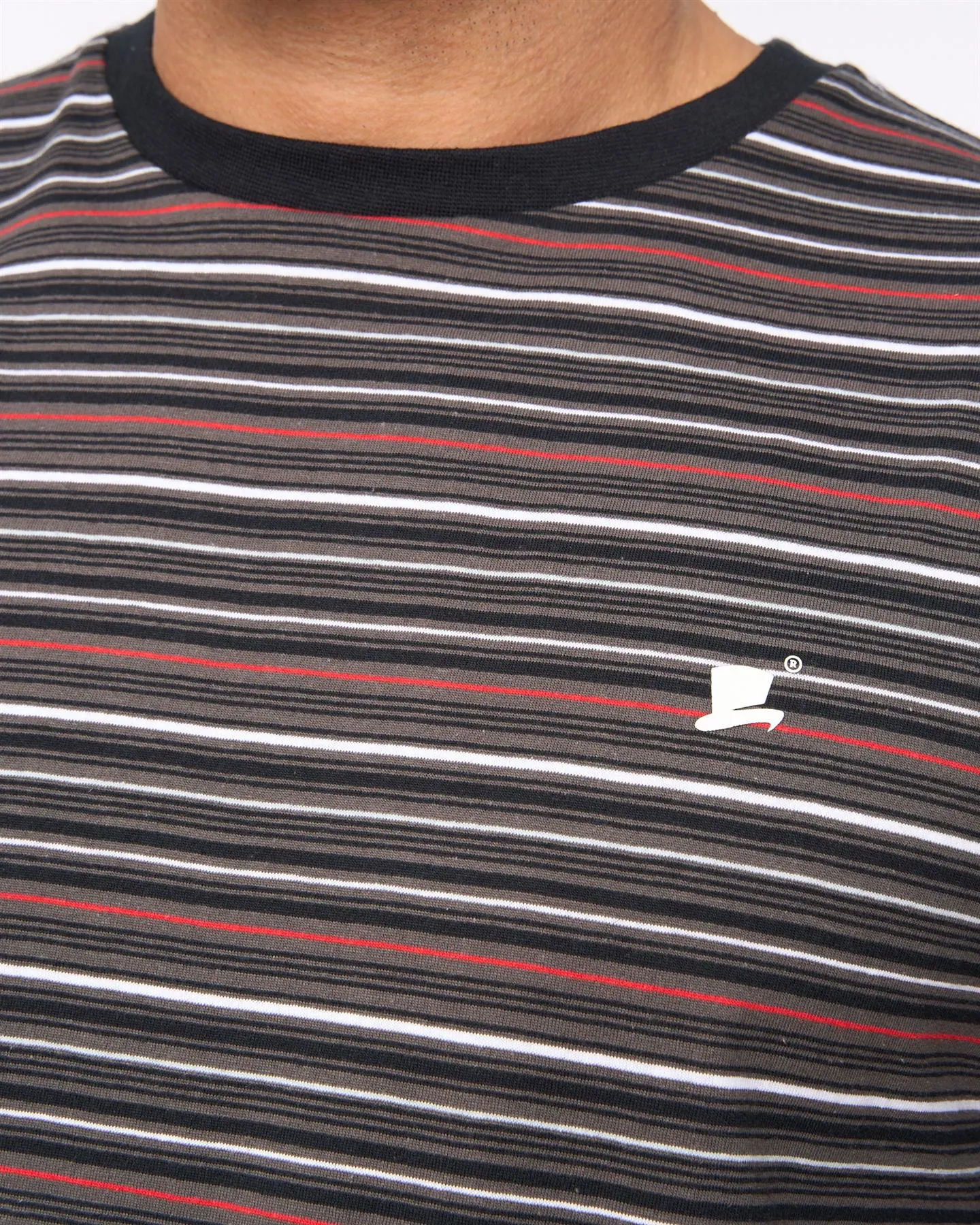 Mens Packham T-Shirt Charcoal sold by Brand Corner product image thumbnail 5