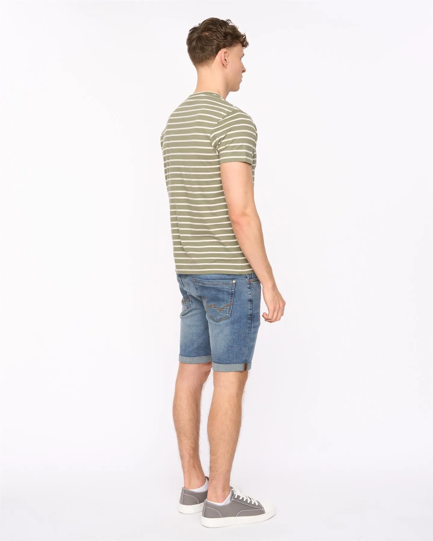 Mens Danversity T-Shirt Olive sold by Brand Corner product image thumbnail 4