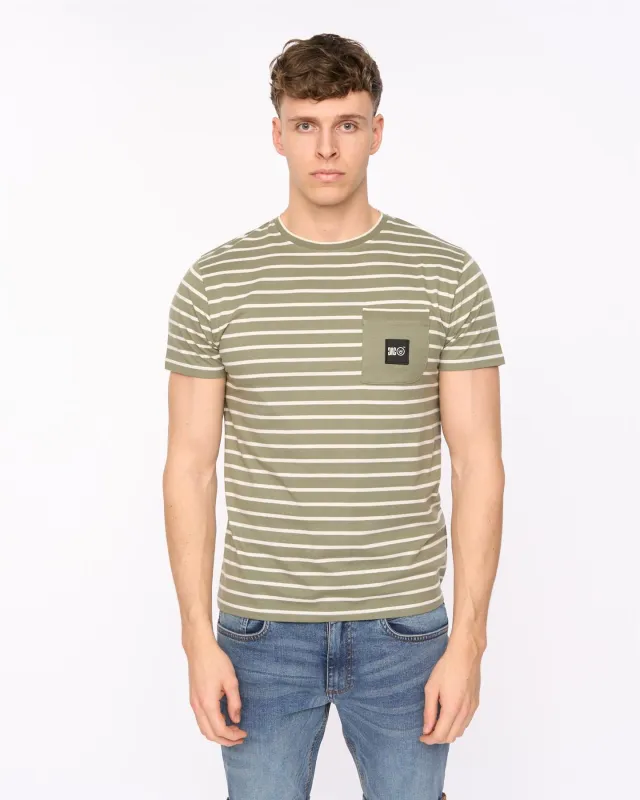 Mens Danversity T-Shirt Olive sold by Brand Corner