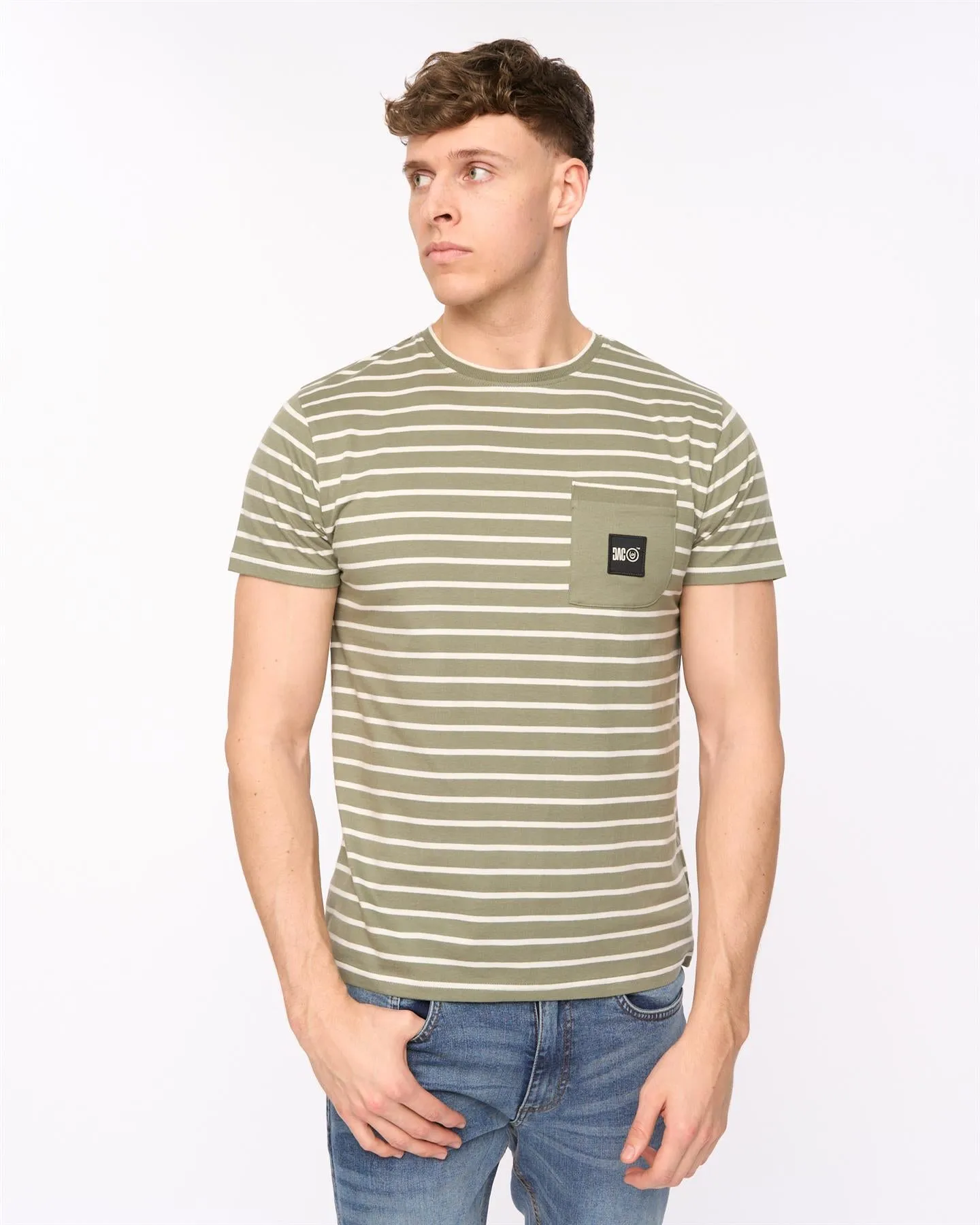 Mens Danversity T-Shirt Olive sold by Brand Corner product image thumbnail 5