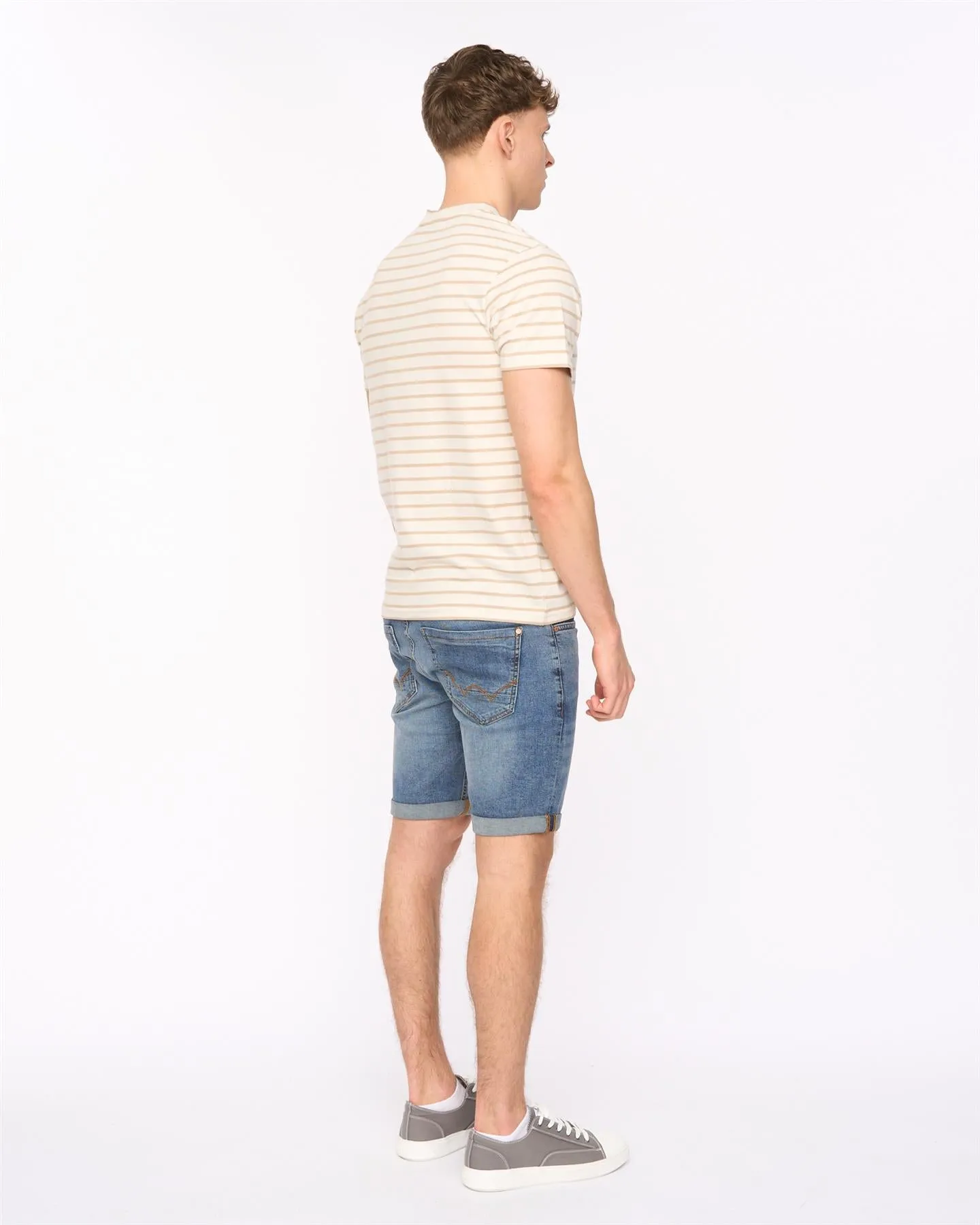 Mens Danversity T-Shirt Stone sold by Brand Corner product image thumbnail 4