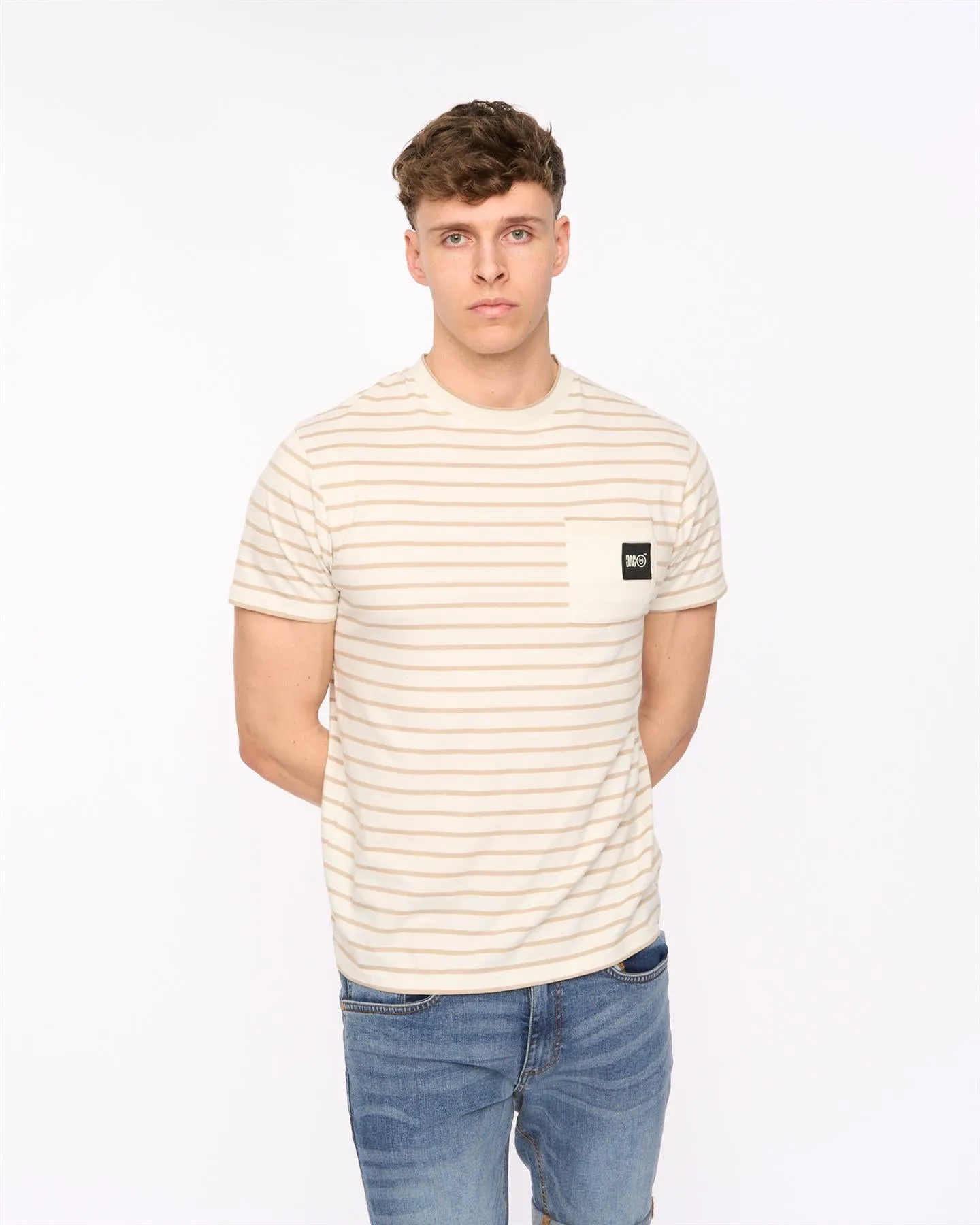 Mens Danversity T-Shirt Stone sold by Brand Corner product image thumbnail 5