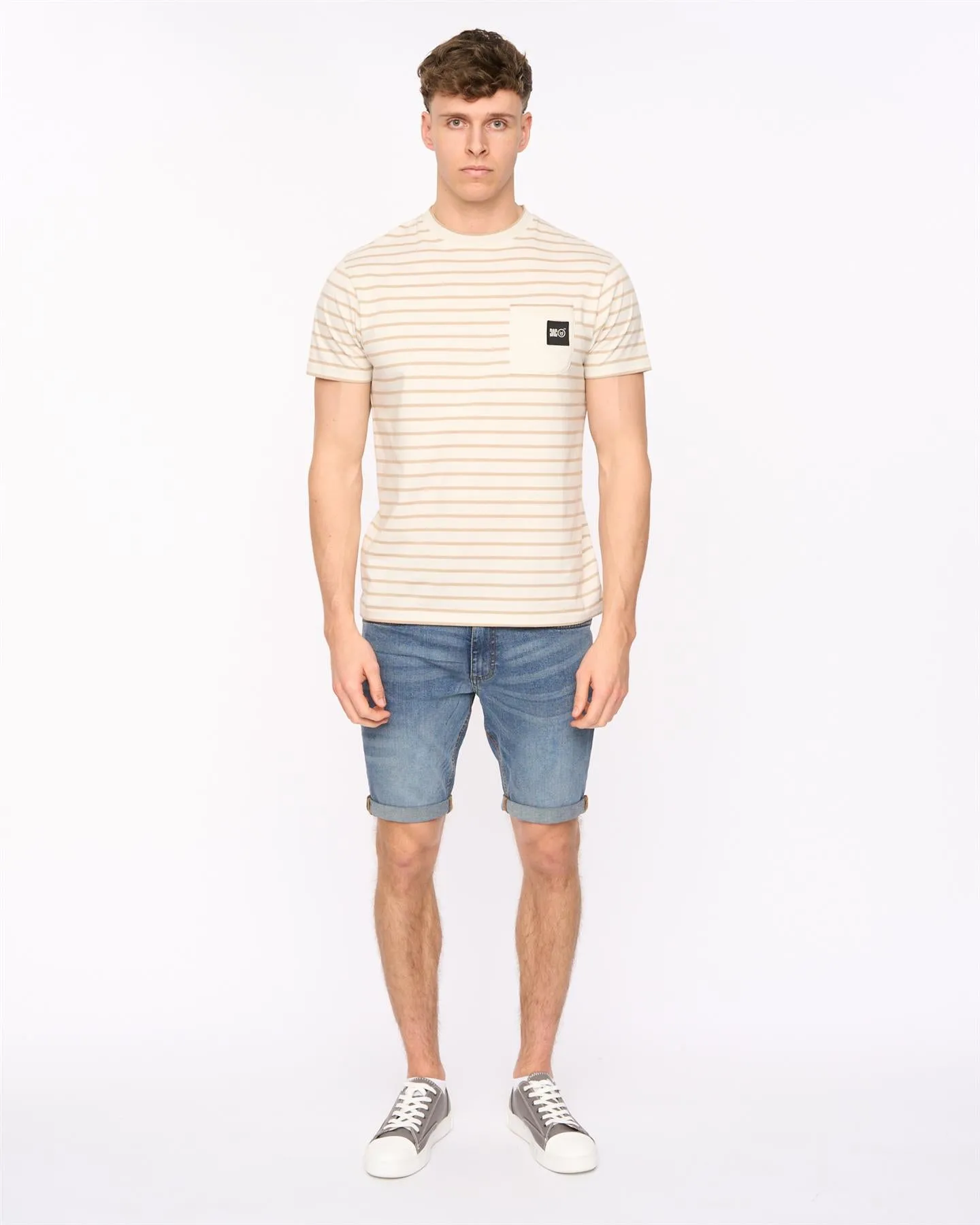 Mens Danversity T-Shirt Stone sold by Brand Corner product image thumbnail 3