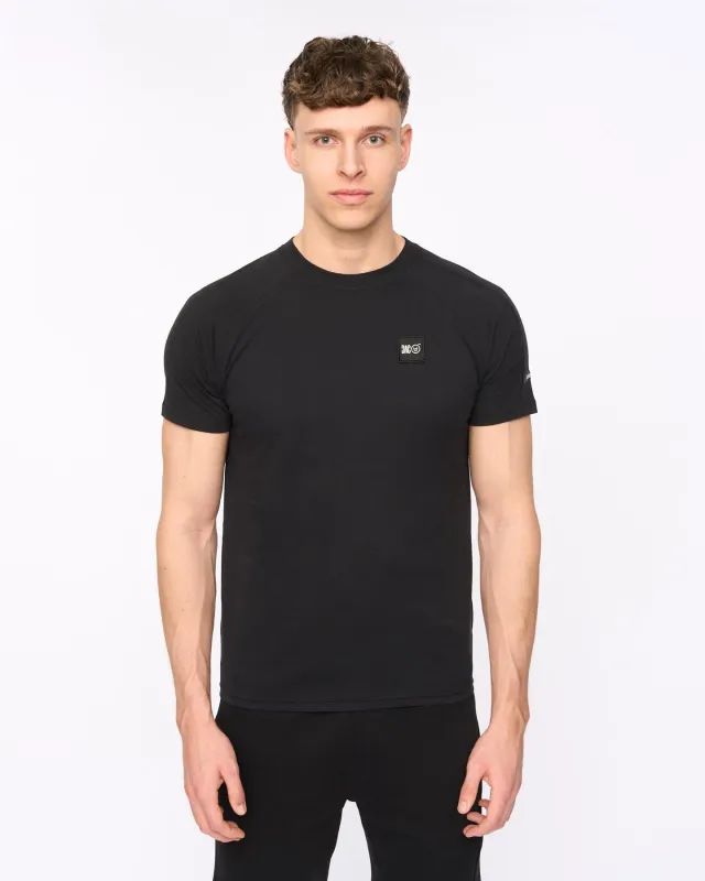 Mens Topfield T-Shirt Black sold by Brand Corner