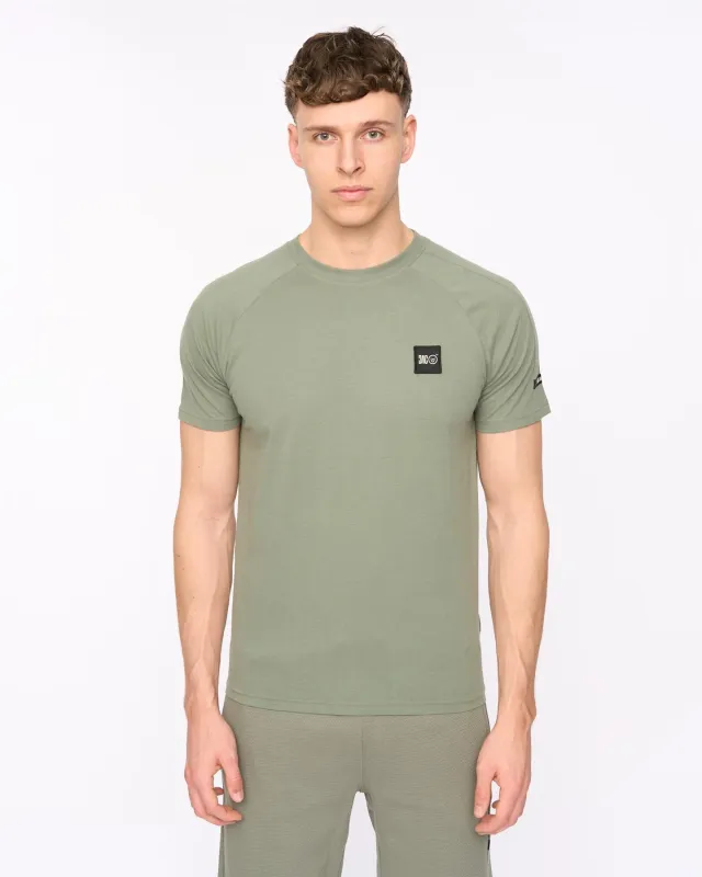 Mens Topfield T-Shirt Olive sold by Brand Corner