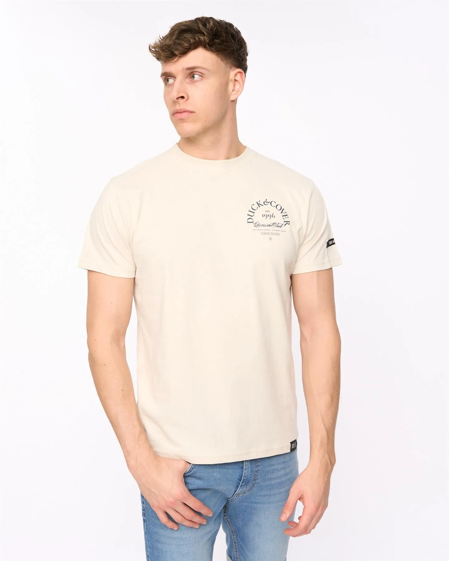 Mens Sudbury T-Shirt Light Stone sold by Brand Corner product image thumbnail 5
