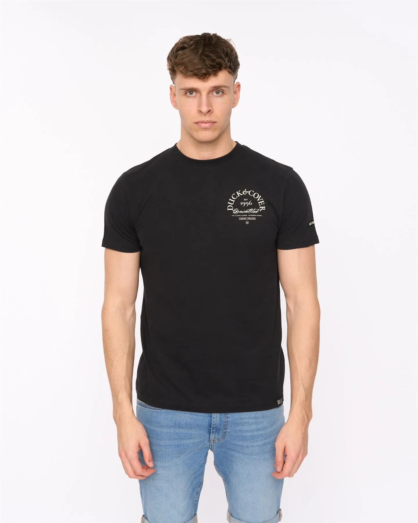 Mens Sudbury T-Shirt Black sold by Brand Corner
