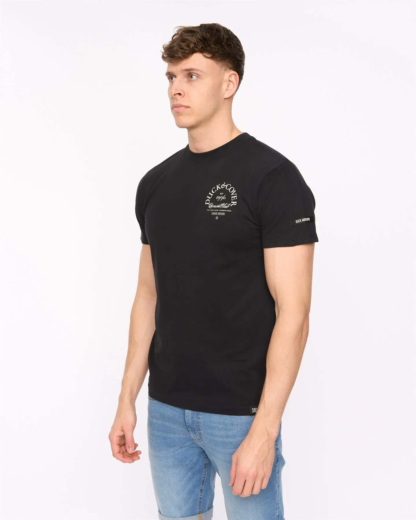 Mens Sudbury T-Shirt Black sold by Brand Corner product image thumbnail 2