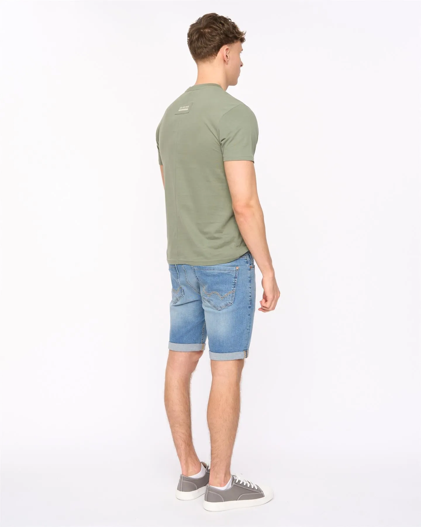 Mens Walpole T-Shirt Olive sold by Brand Corner product image thumbnail 4
