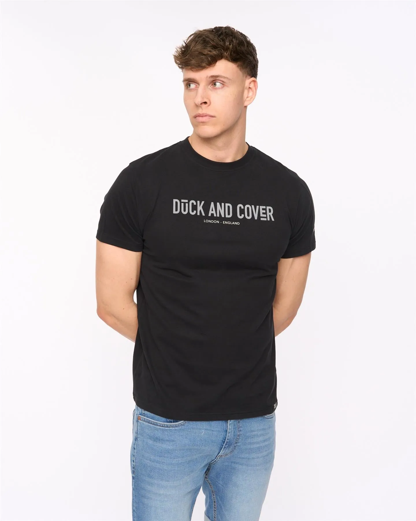 Mens Walpole T-Shirt Black sold by Brand Corner product image thumbnail 5