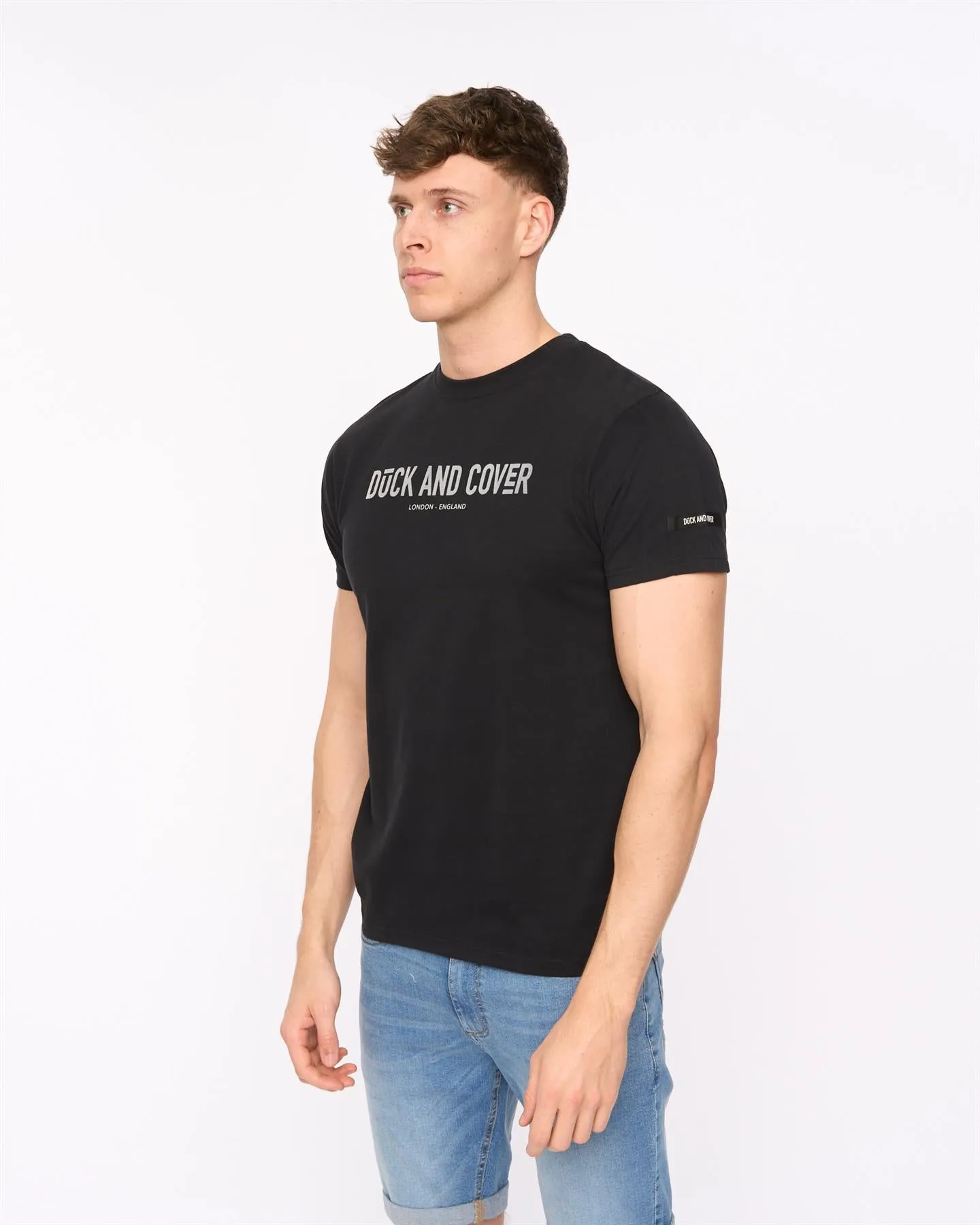 Mens Walpole T-Shirt Black sold by Brand Corner product image thumbnail 2