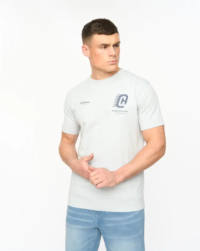 Mens Morville T-Shirt Light Blue made by Brand Corner