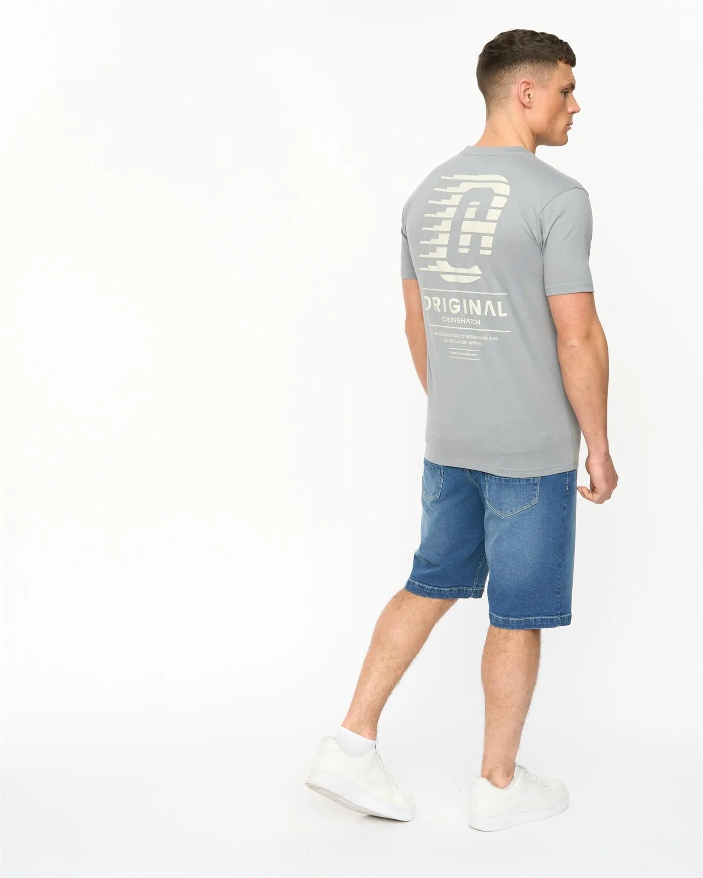 Mens Morville T-Shirt Steel Blue sold by Brand Corner product image thumbnail 4