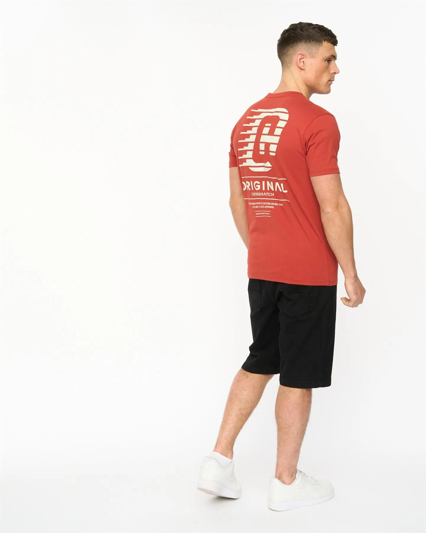 Mens Morville T-Shirt Red sold by Brand Corner product image thumbnail 4