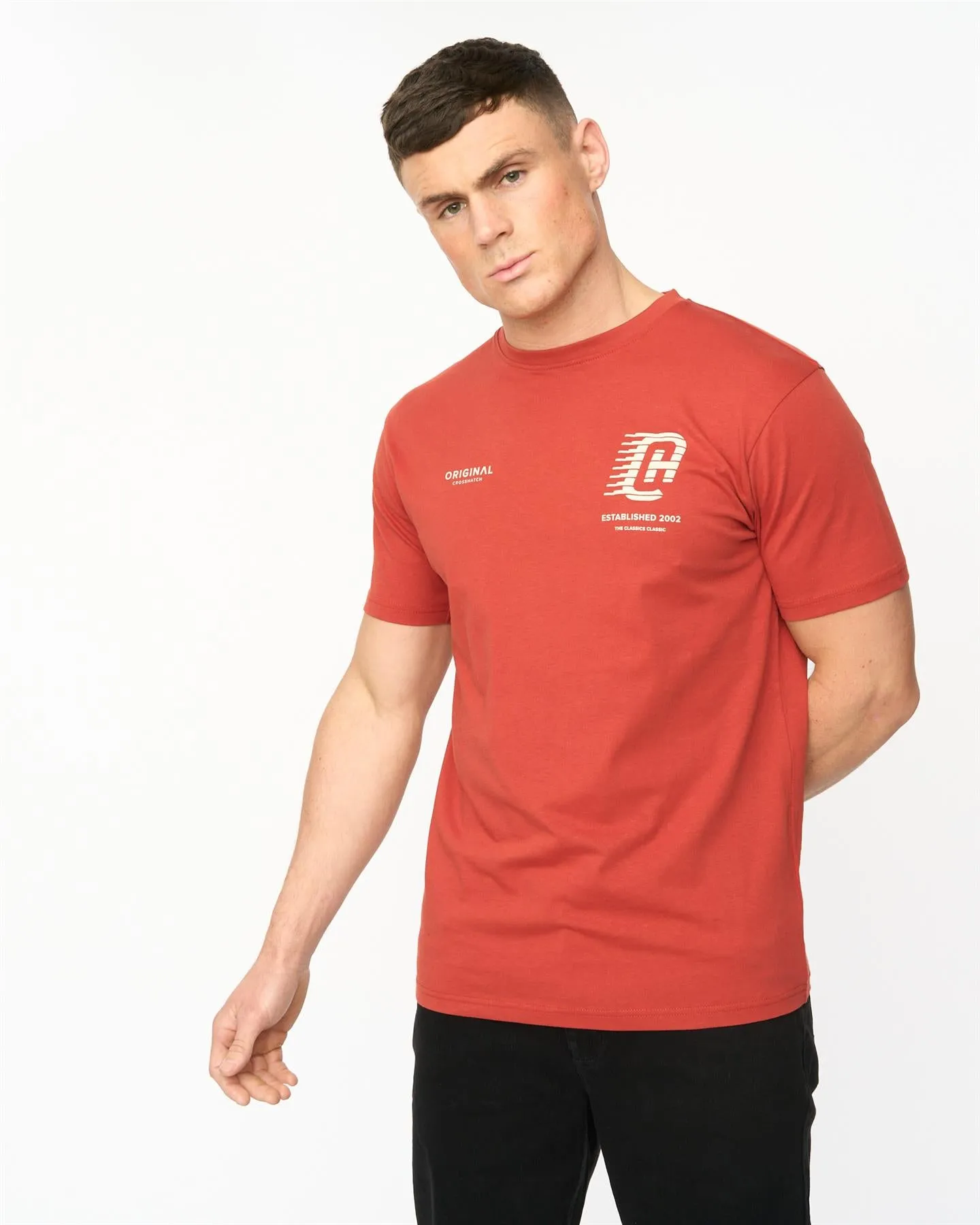 Mens Morville T-Shirt Red sold by Brand Corner product image thumbnail 2