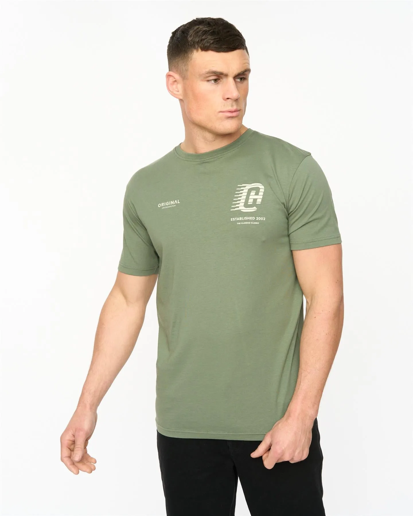 Mens Morville T-Shirt Olive sold by Brand Corner product image thumbnail 2
