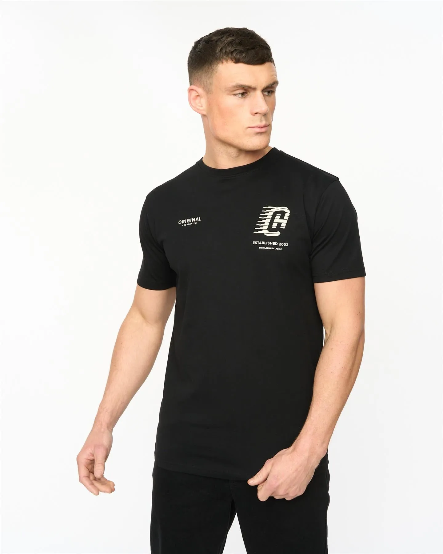 Mens Morville T-Shirt Black sold by Brand Corner