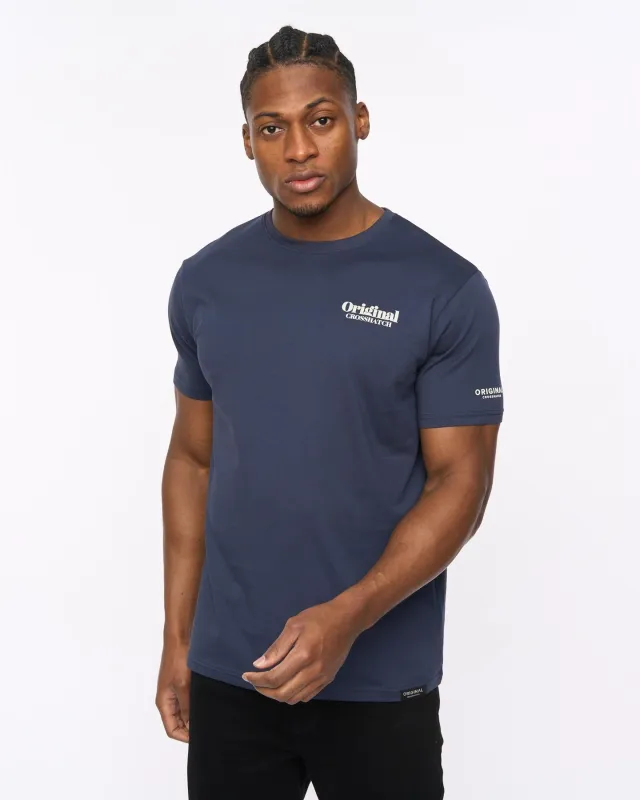 Mens Simtanks T-Shirt Navy made by Brand Corner