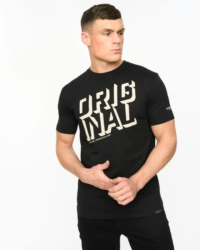 Mens Protrax T-Shirt Black made by Brand Corner