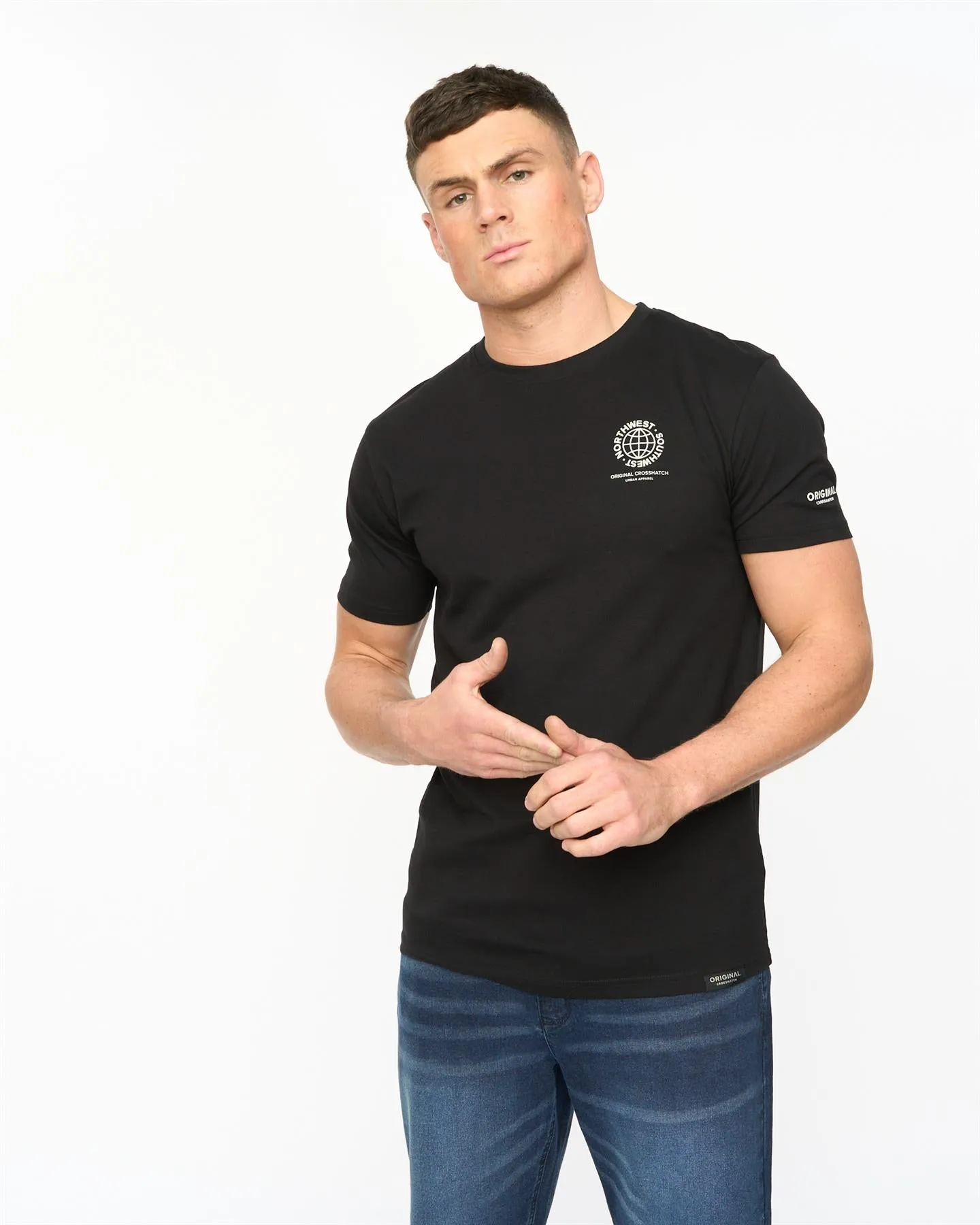 Mens Chittingtons T-Shirt Black sold by Brand Corner product image thumbnail 2