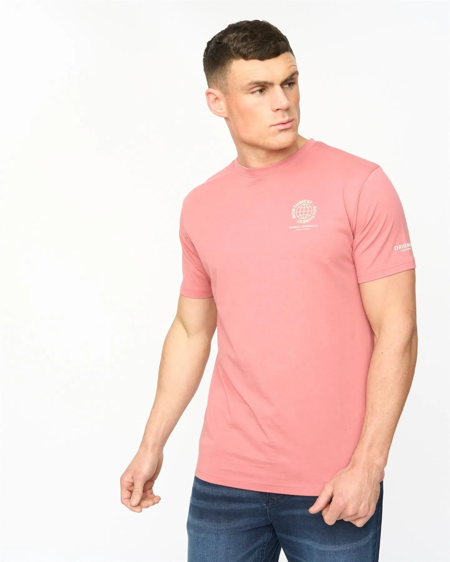 Mens Chittingtons T-Shirt Pink sold by Brand Corner product image thumbnail 2