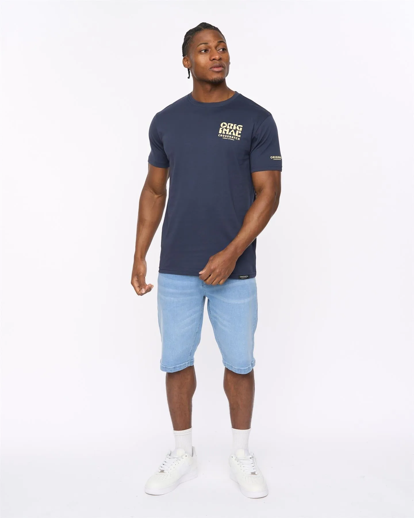 Mens Wellmoores T-Shirt Navy sold by Brand Corner product image thumbnail 3