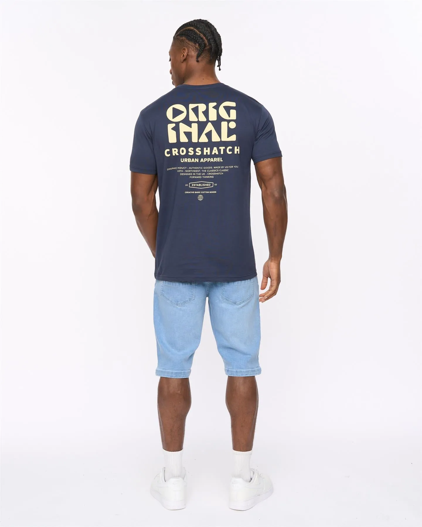 Mens Wellmoores T-Shirt Navy sold by Brand Corner product image thumbnail 4
