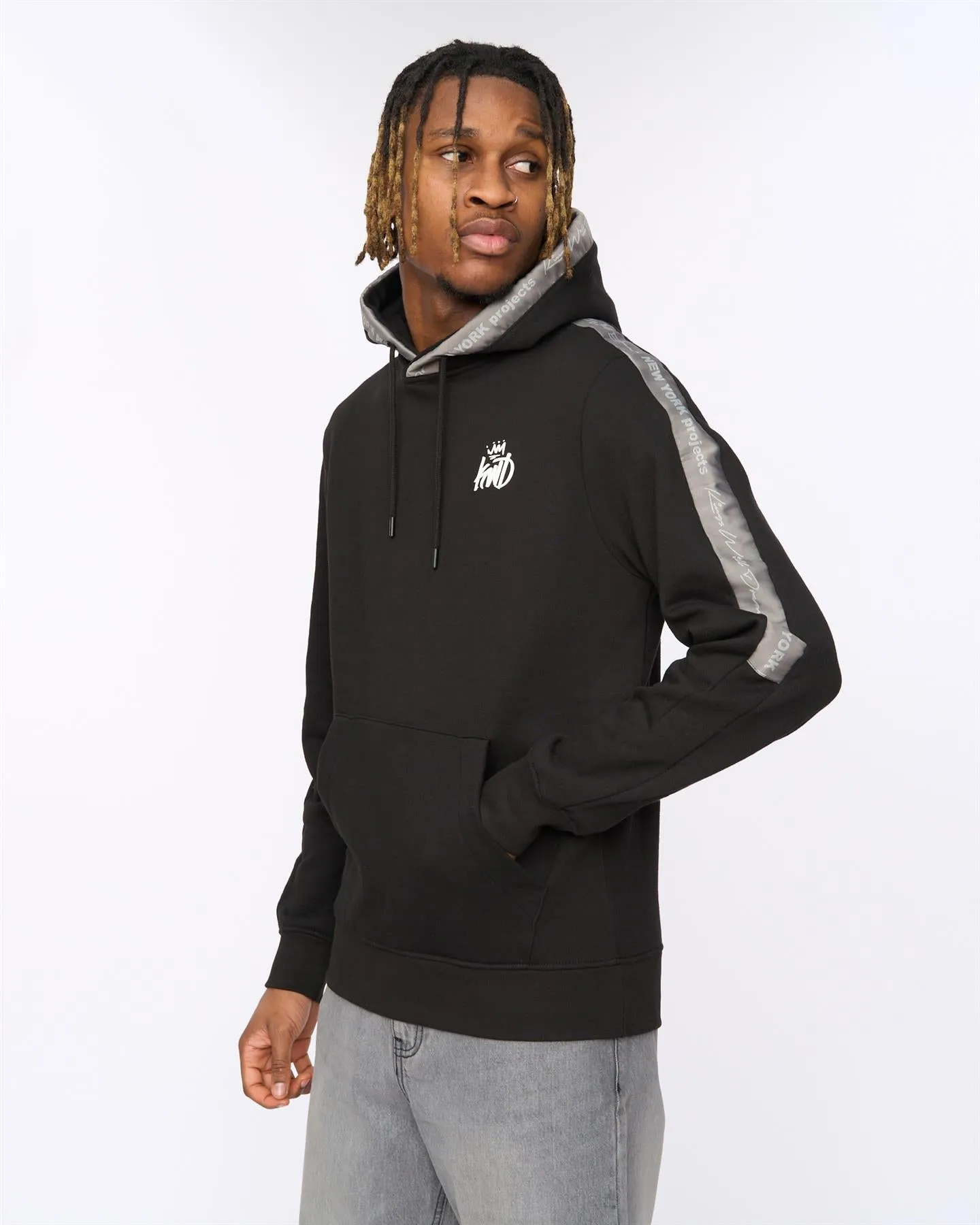 Mens Tapelny Hoodie Black sold by Brand Corner product image thumbnail 2