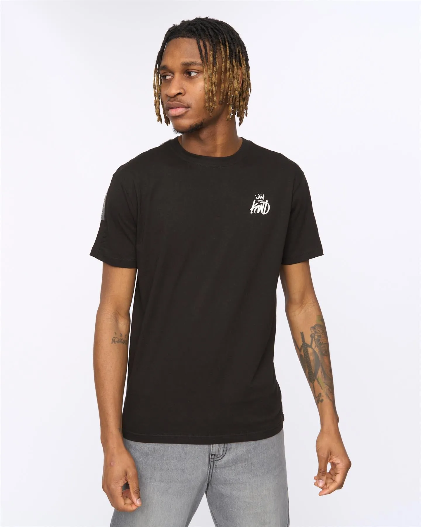 Mens Tapelny T-Shirt Black sold by Brand Corner