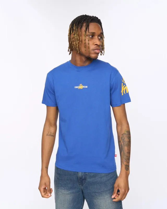 Mens Built T-Shirt Blue made by Kings Will Dream