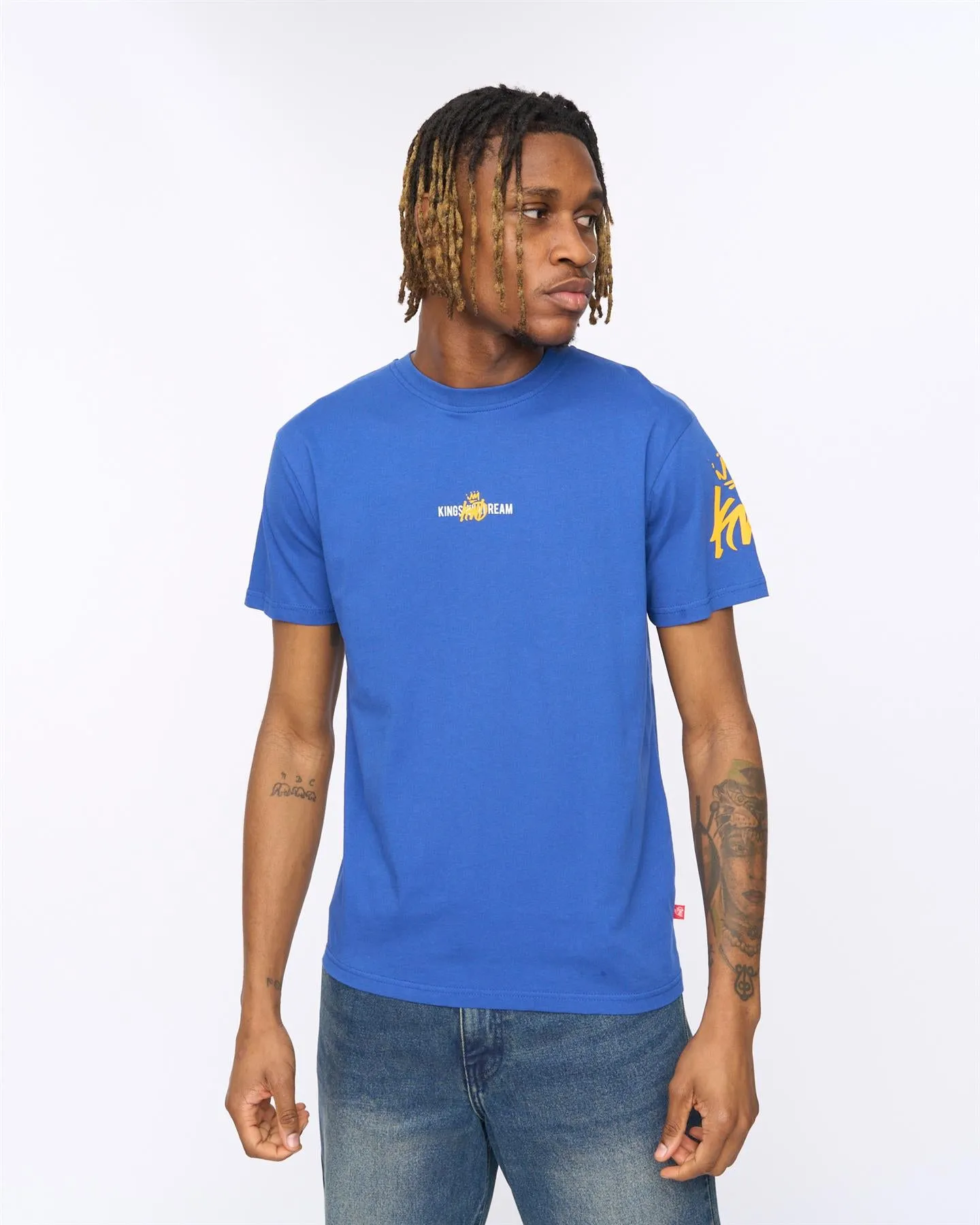 Mens Built T-Shirt Blue sold by Brand Corner