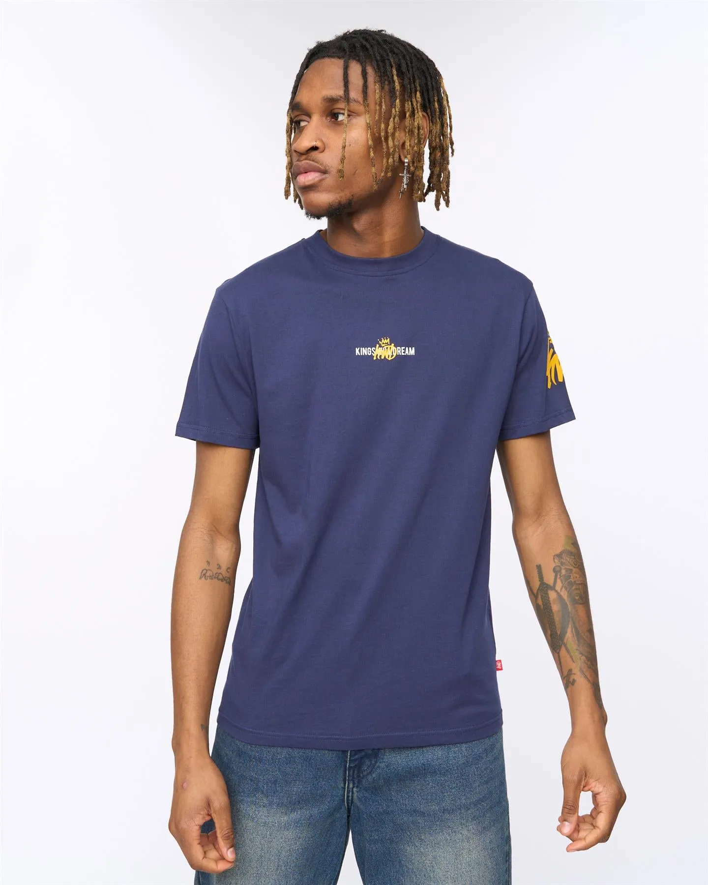 Mens Built T-Shirt Navy sold by Brand Corner product image thumbnail 2