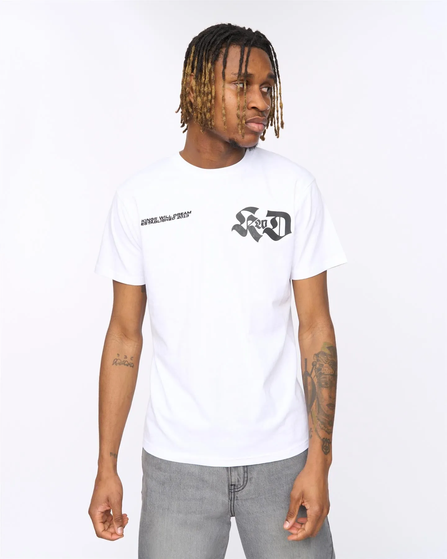 Mens Cartellio T-Shirt White sold by Brand Corner product image thumbnail 2